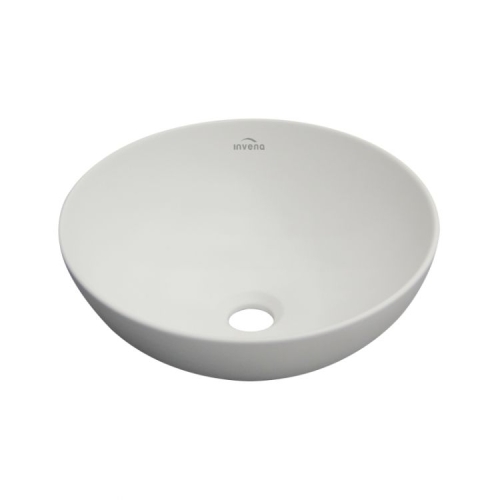 Invena Dokos pultra ültethető mosdó 39,5 cm, matt fehér CE-19-001-C