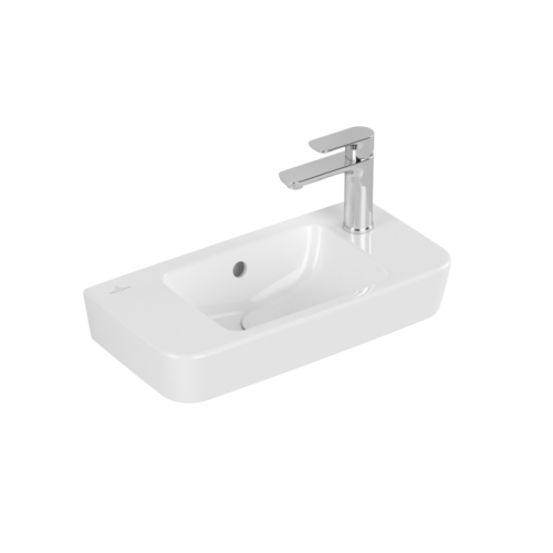 Villeroy & Boch O.Novo 50x25 cm jobbos kézmosó, fehér 4342R501