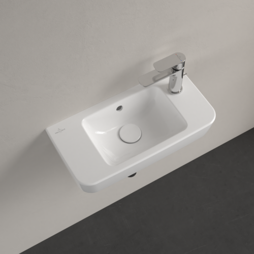 Villeroy & Boch O.Novo 50x25 cm jobbos kézmosó, fehér 4342R501