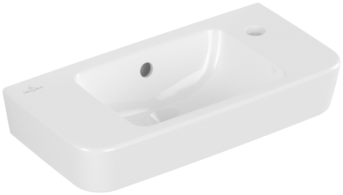 Villeroy & Boch O.Novo 50x25 cm jobbos kézmosó, fehér 4342R501