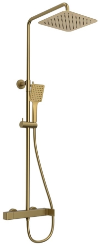 Sapho CUBEMIX zuhanyrendszer, matt arany CM139GB