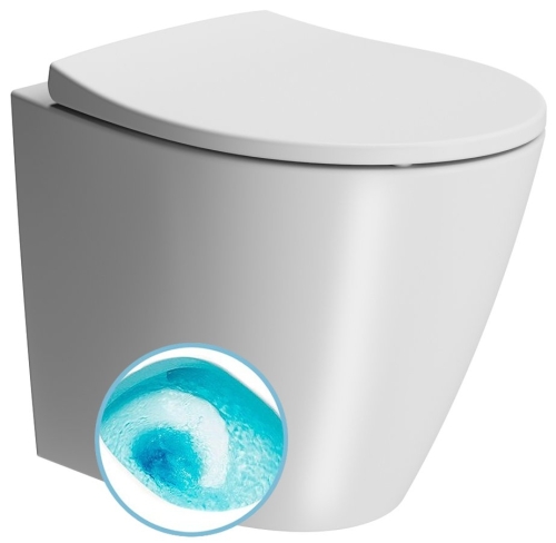 Sapho GSI MODO Swirlflush DualGlaze+ álló WC, matt fehér 981009