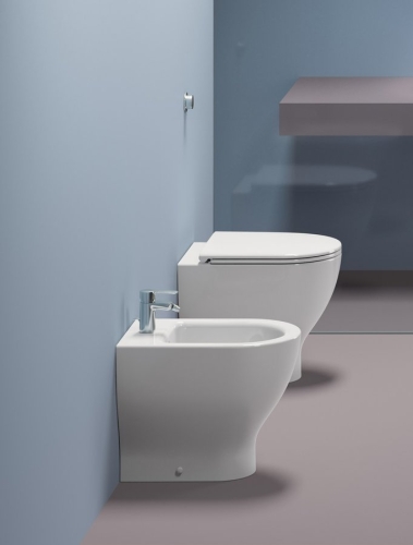 Sapho GSI CITY PRO Swirlflush ExtraGlaze álló WC, fehér 911011