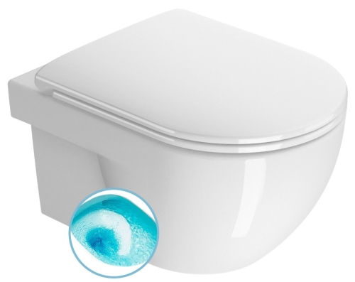 Sapho GSI CITY PRO Swirlflush ExtraGlaze fali WC, fehér 911511