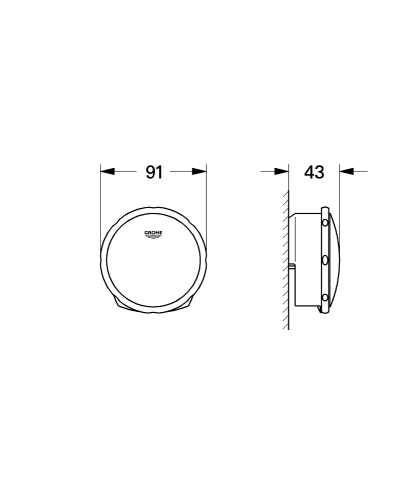 Grohe Talentofill kádtöltő, le- és túlfolyógarnitúra, hard graphite 19952A00