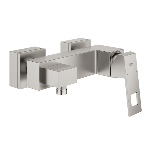 GROHE Eurocube egykaros zuhanycsaptelep, supersteel 23145DC0