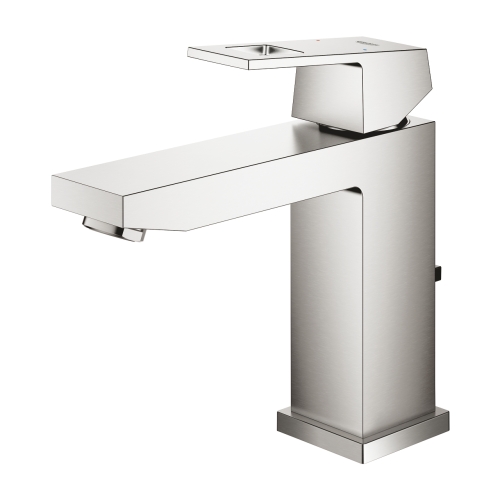 GROHE Eurocube egykaros mosdócsaptelep M-es méret, supersteel 23445DC0