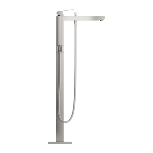 GROHE Eurocube egykaros kádtöltő csaptelep, padlóra szerelhető, supersteel 23672DC1