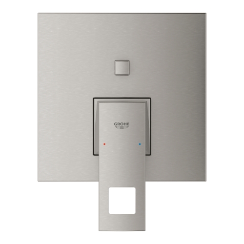 GROHE Eurocube Egykaros keverő, 2-utas váltóval, supersteel 24062DC0