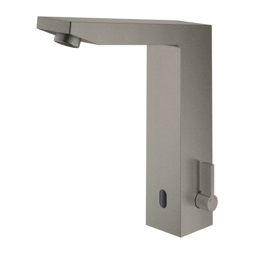 Grohe Eurocube E Infravörös elektronikus mosdócsaptelep 6V, brushed hard graphite 36441AL0