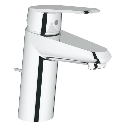 Grohe Eurodisc Cosmopolitan egykaros mosdócsaptelep nyitott rendszerű vízmelegítőhöz S-es méret, króm 33177002