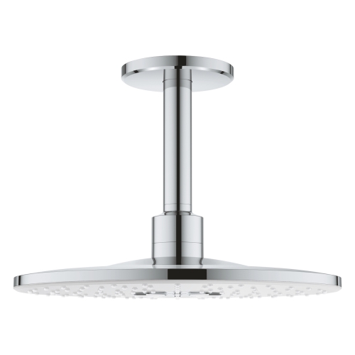 Grohe Rainshower SmartActive 310 Fejzuhany készlet mennyezetre 142 mm, 2 funkciós, króm/fehér 26477LS0