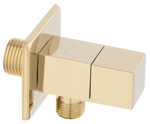 Ferro 1/2x3/8 sarokszelep, arany szín Z293-G