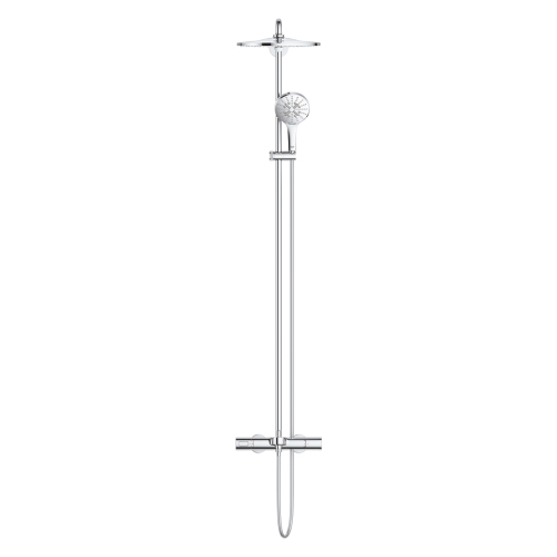 Grohe Rainshower SmartActive 310 termosztátos zuhanyrendszer kádtöltővel, króm 26657000