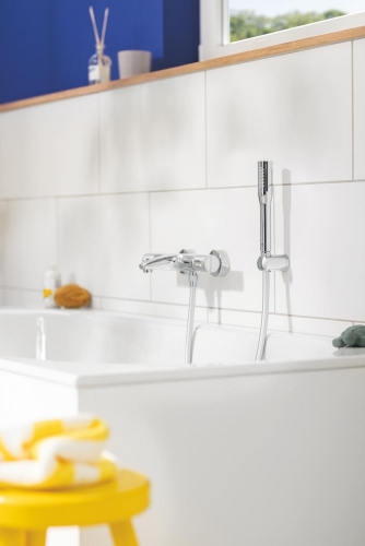 Grohe Vitalio Get Stick falitartós zuhanygarnitúra, 1 féle vízsugaras kézizuhannyal, króm 27459000