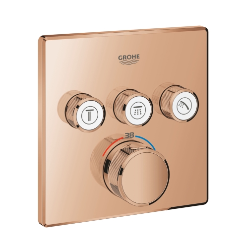 GROHE Grohtherm SmartControl termosztátos színkészlet, warm sunset 29126DA0