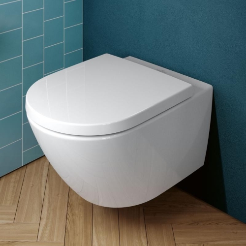 Villeroy & Boch Subway 3.0 Twistflush Kombipack CeramicPlus felülettel (wc csésze ülőkével), fehér 4670TSR1