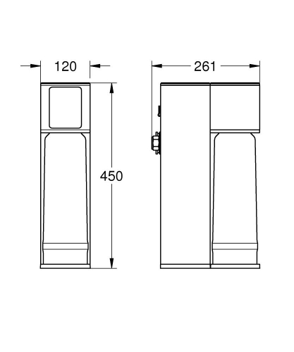 Grohe Blue fordított ozmózis szűrő kezdőkészlet 40877000