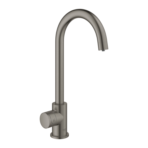 GROHE Blue Home C-kifolyós kezdőkészlet Mono csapteleppel (nem keverő csaptelep -csak szűrt vízre), brushed hard graphite 31498AL1