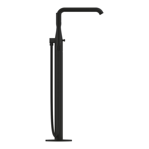 Grohe Essence egykaros álló kádtöltő csaptelep, padlóra szerelhető, phantom black 25248KF1