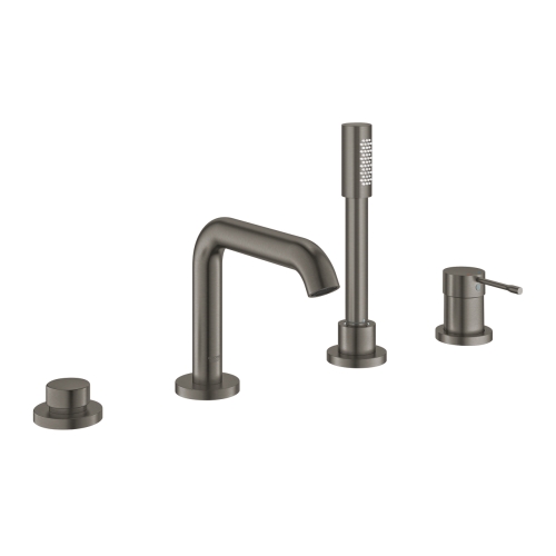 Grohe Essence 4-lyukas egykaros perembe építhető kádcsaptelep, brushed hard graphite 25251AL1