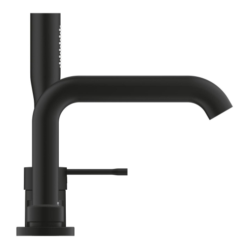 Grohe Essence 4-lyukas egykaros perembe építhető kádcsaptelep, phantom black 25251KF1