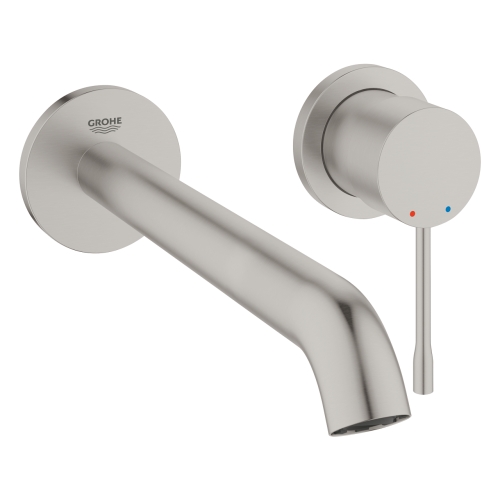 Grohe Essence 2-lyukas mosdócsaptelep L-es méret, supersteel 29193DC1