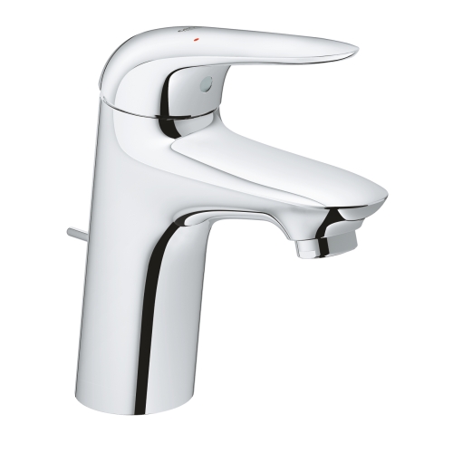 Grohe Wave egykaros mosdócsaptelep S-es méret leeresztővel, króm 32284001