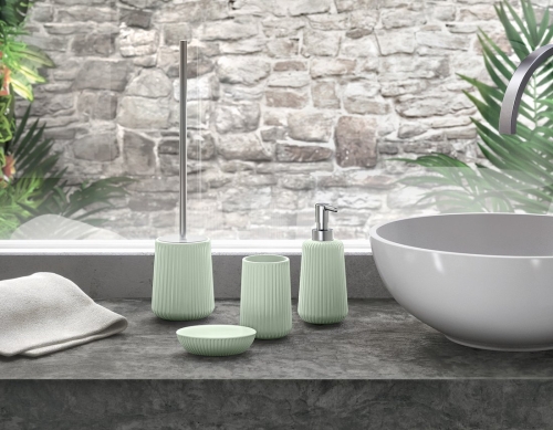 Sapho MARIKA álló szappantartó, zöld MK1107