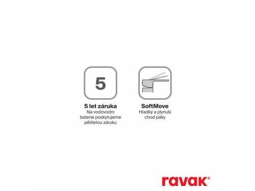 Ravak Chrome II falsík alatti zuhanyszett R-box-szal CR II 090.01CR.O2.RB070, króm X07S014