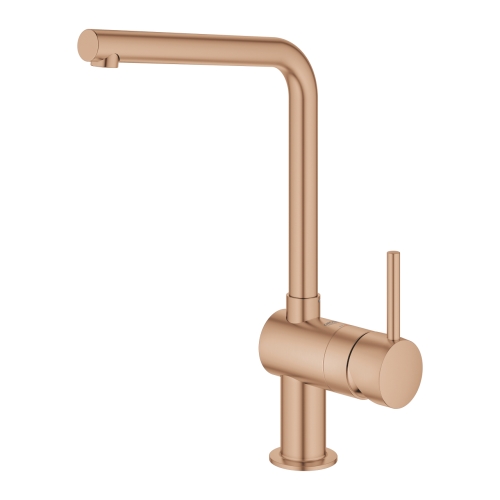 Grohe Minta Egykaros mosogatócsaptelep, brushed warm sunset 31375DL0