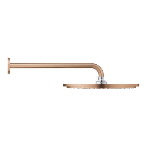 Grohe Rainshower Cosmopolitan 310 fejzuhany 380 mm zuhanykarral 9,5 l/perc, brushed warm sunset 26066DL0