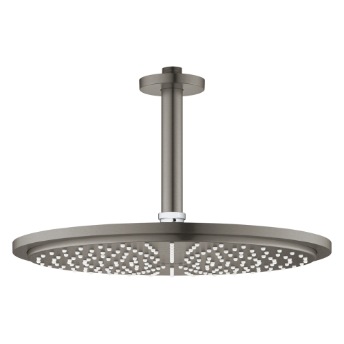 Grohe Rainshower Cosmopolitan 310 fejzuhany 142 mm mennyezeti zuhanykarral 8 l/perc, brushed hard graphite 26067AL0