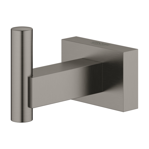 Grohe Essentials Cube fürdőköpeny akasztó, brushed hard graphite 40511AL1