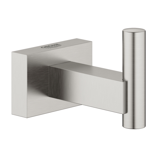 Grohe Essentials Cube fürdőköpeny akasztó, supersteel 40511DC1