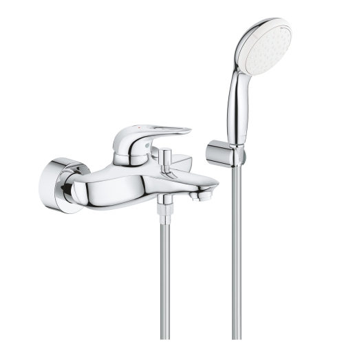 Grohe Eurostyle egykaros kádcsaptelep zuhanyszettel, króm 3359230A