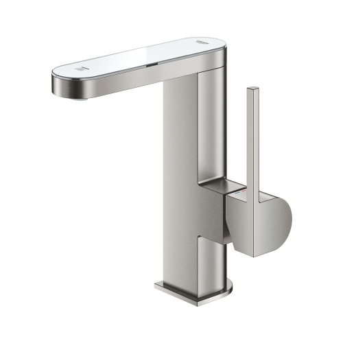 Grohe GROHE Plus egykaros mosdócsaptelep LED-es kijelzővel M-es méret, supersteel 23958DC3