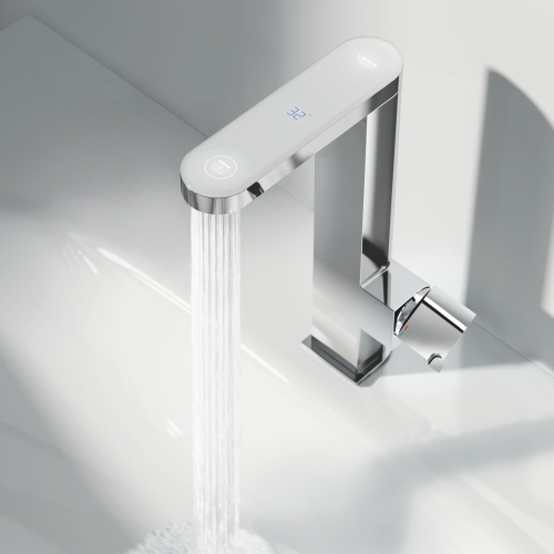 Grohe GROHE Plus egykaros mosdócsaptelep LED-es kijelzővel L-es méret, króm 23959003