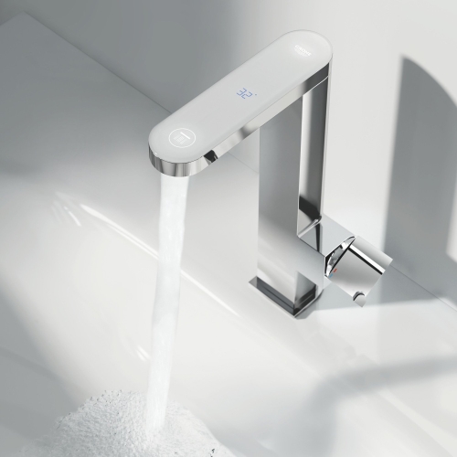 Grohe GROHE Plus egykaros mosdócsaptelep LED-es kijelzővel L-es méret, króm 23959003