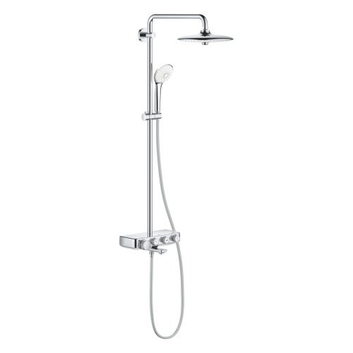 Grohe Euphoria SmartControl System 260 Mono termosztátos zuhanyrendszer kádtöltővel, króm 26608000