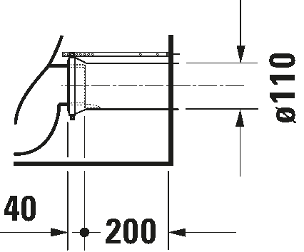 Duravit D-Neo monoblokkos wc csésze 2002090000