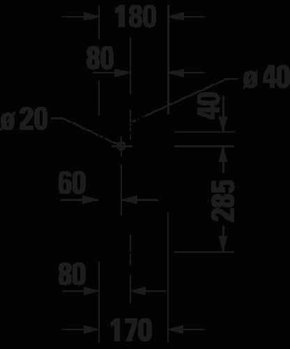 Duravit D-Neo monoblokkos wc-hez tartály oldalsó bekötéssel 0944000005