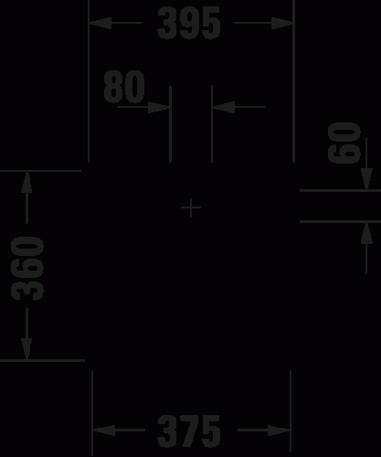 Duravit D-Neo monoblokkos wc-hez tartály alsó bekötéssel 0944100005