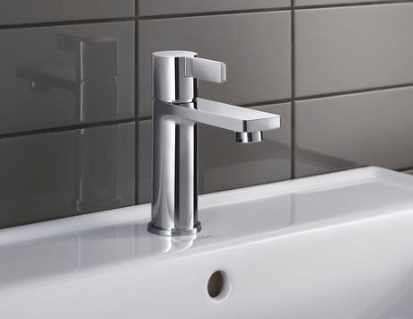 Duravit D-Neo mosdó csaptelep M-es méret leeresztővel, króm DE1020001010