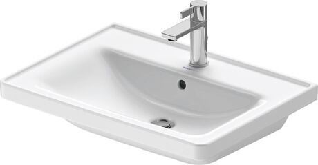 Duravit D-Neo 65x48 cm mosdó, fehér 2367650000