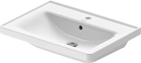 Duravit D-Neo 65x48 cm mosdó, fehér 2367650000