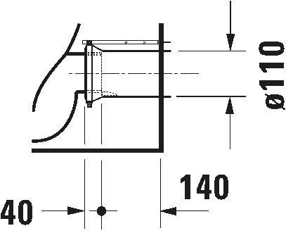 Duravit D-Neo rimless álló wc, fehér 2003090000