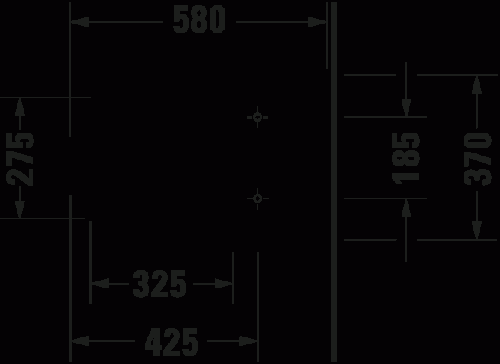 Duravit D-Neo rimless álló wc, fehér 2003090000