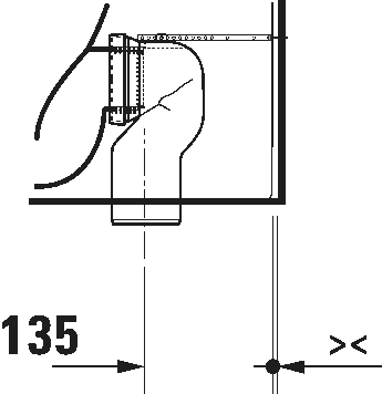 Duravit D-Neo rimless álló wc, fehér 2003090000