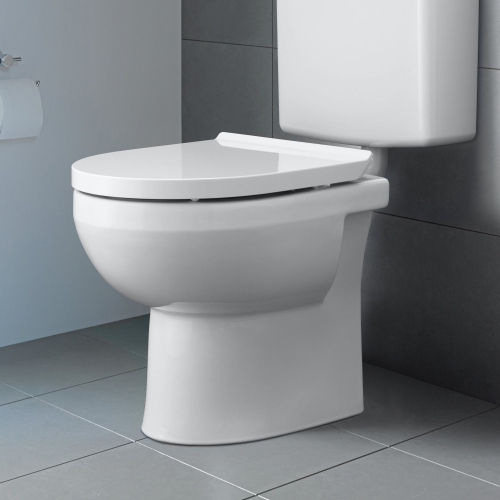 Duravit No.1 perem nélküli hátsó kifolyású álló wc 21840900002